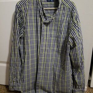 Magellan Men's Loose-fit Button-down Long-sleeve Shirt XXL